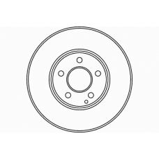 92124000 TEXTAR Тормозной диск