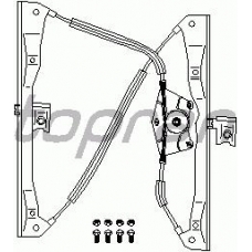 108 670 TOPRAN Подъемное устройство для окон