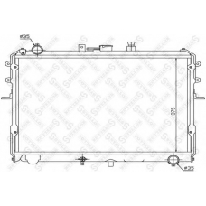 10-26585-SX STELLOX Радиатор, охлаждение двигателя