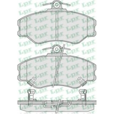05P1009 LPR Комплект тормозных колодок, дисковый тормоз