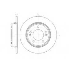 D61435.00 WOKING Тормозной диск