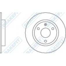DK6055 APEC Тормозной диск