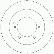 D2478 ROULUNDS Тормозной диск