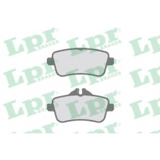 05P1817 LPR Комплект тормозных колодок, дисковый тормоз