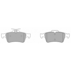 FBP-1254-01 FREMAX Комплект тормозных колодок, дисковый тормоз