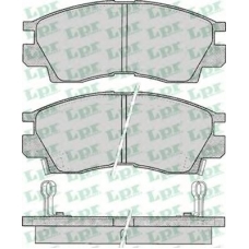 05P042 LPR Комплект тормозных колодок, дисковый тормоз