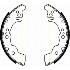 8100 10027 TRISCAN Комплект тормозных колодок