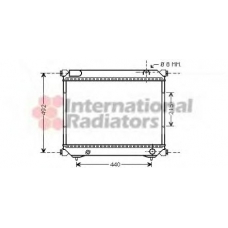 60522065 SCHLIECKMANN Радиатор, охлаждение двигателя