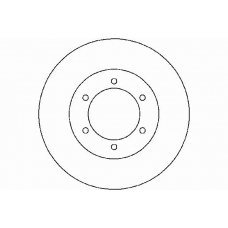 MDC1819 MINTEX Тормозной диск