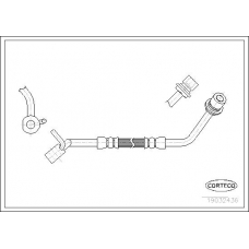 19032436 CORTECO Тормозной шланг