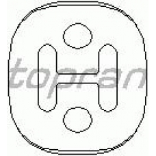 109 063 TOPRAN Кронштейн, глушитель