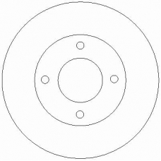 D2523 ROULUNDS Тормозной диск
