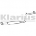 260703 KLARIUS Средний глушитель выхлопных газов