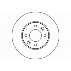 MDC1603 MINTEX Тормозной диск