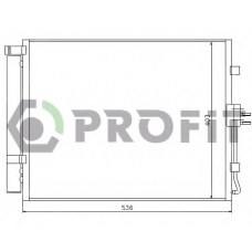 PR 1312C3 PROFIT Конденсатор, кондиционер