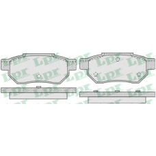 05P928 LPR Комплект тормозных колодок, дисковый тормоз