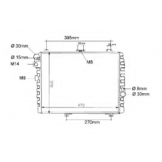 QER1000 QUINTON HAZELL Радиатор, охлаждение двигателя