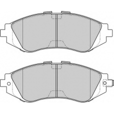 DBP201116 DURON Комплект тормозных колодок, дисковый тормоз