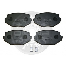 12326 OPTIMAL Комплект тормозных колодок, дисковый тормоз