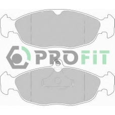 5000-0732 PROFIT Комплект тормозных колодок, дисковый тормоз