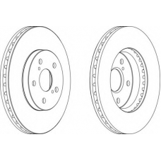 DDF1446 FERODO Тормозной диск