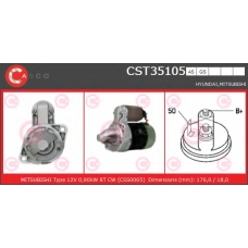 CST35105GS CASCO Стартер