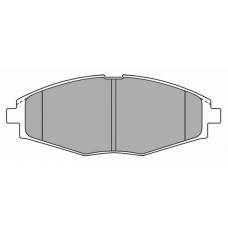 FBP-1092 FREMAX Комплект тормозных колодок, дисковый тормоз