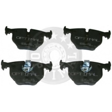 12143 OPTIMAL Комплект тормозных колодок, дисковый тормоз
