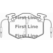 FBP1622 FIRST LINE Комплект тормозных колодок, дисковый тормоз