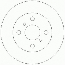 D2297 ROULUNDS Тормозной диск