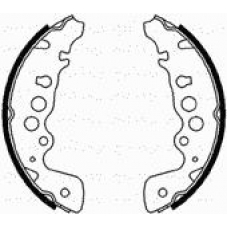 153-401 CIFAM Комплект тормозных колодок