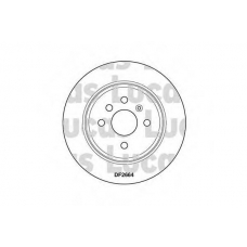 DF2664 TRW Тормозной диск