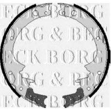 BBS6205 BORG & BECK Комплект тормозных колодок