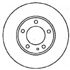 561550BC BENDIX Тормозной диск