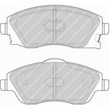 FDB1424 FERODO Комплект тормозных колодок, дисковый тормоз