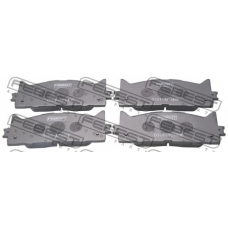 0101-ACV40F FEBEST Комплект тормозных колодок, дисковый тормоз