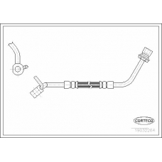 19032264 CORTECO Тормозной шланг