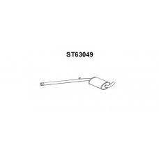 ST63049 VENEPORTE Предглушитель выхлопных газов