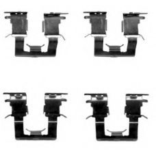 8DZ 355 204-921 HELLA Комплектующие, колодки дискового тормоза