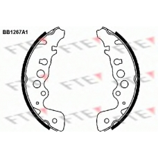BB1267A1 FTE Комплект тормозных колодок