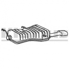 220467 KLARIUS Глушитель выхлопных газов конечный