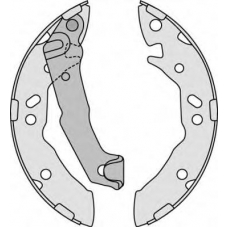 M794 MGA Комплект тормозных колодок