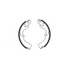 8DB 355 000-931 HELLA PAGID Комплект тормозных колодок