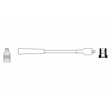 0 986 356 120 BOSCH Провод зажигания