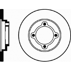 MDC1026 MINTEX Тормозной диск
