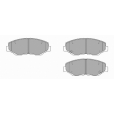 874 SIMER Комплект тормозных колодок, дисковый тормоз