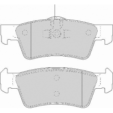 FD6900A NECTO Комплект тормозных колодок, дисковый тормоз