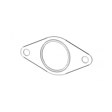 496148 ERNST Прокладка, труба выхлопного газа