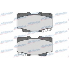AC897981D AC Delco Комплект тормозных колодок, дисковый тормоз