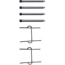 MBA1081 MINTEX Комплектующие, колодки дискового тормоза